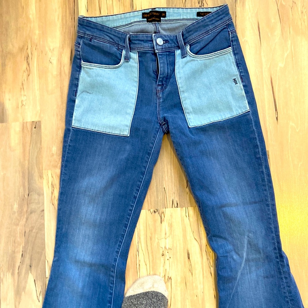 Flare, wide, leg, jeans